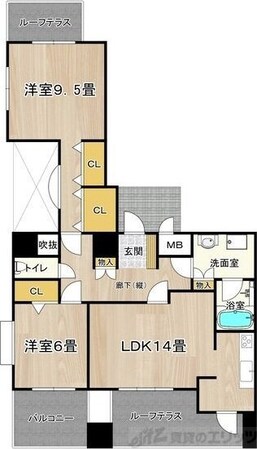 ビレッジアール大淀南の物件間取画像